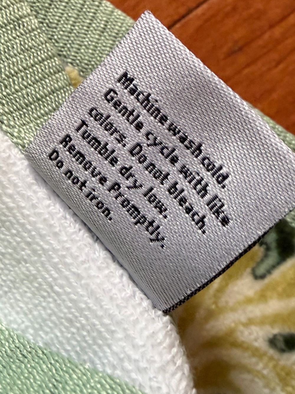 Morris & Co. NWT 5 Pc Set Botanical 3- Floral Cotton Bath Towels & 2 Hand Towels - Picture 8 of 11